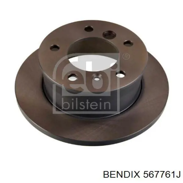 Купить 567761J Jurid/Bendix Диск тормозной задний