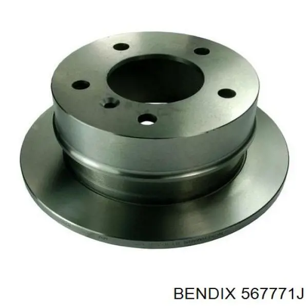 Задний дисковый тормоз Jurid/Bendix 567771J