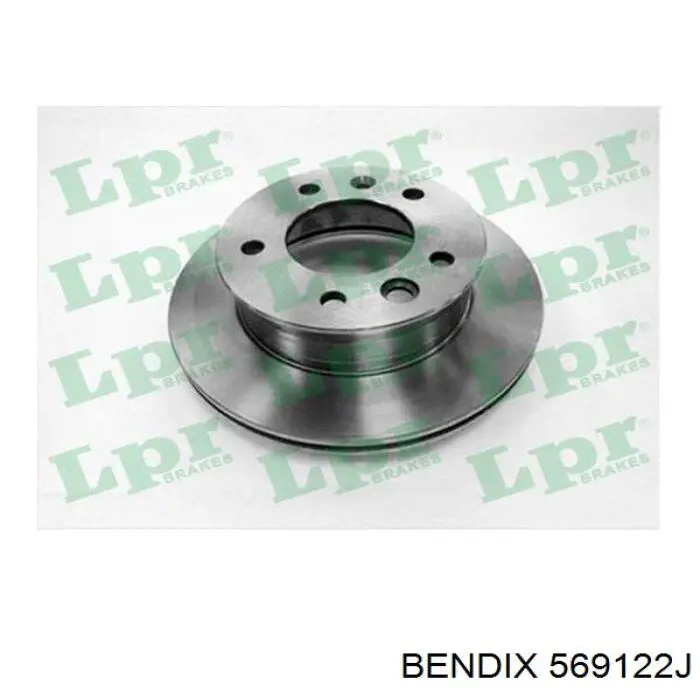 Тормоз дисковый передний Jurid/Bendix 569122J цена, от 43.95 USD
