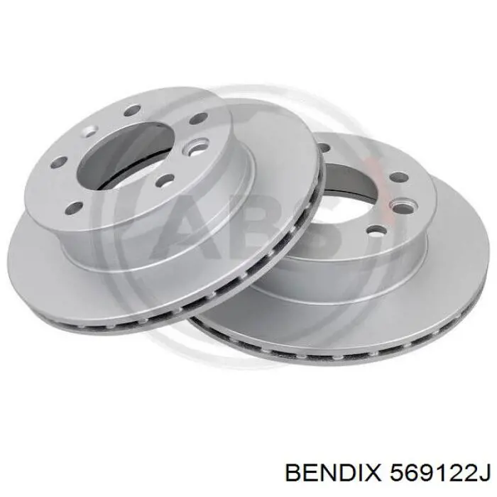 Тормоз дисковый передний Jurid/Bendix 569122J цена, от 43.95 USD