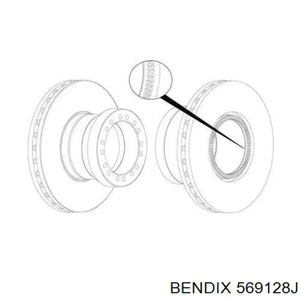 Тормоз дисковый передний Febi 101729 цена, от 109.07 USD