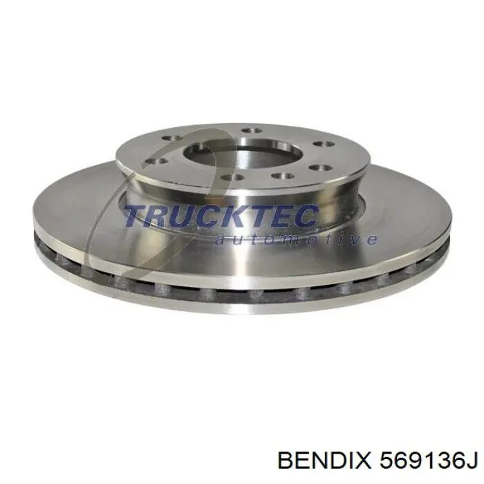 Тормоз дисковый передний Jurid/Bendix 569136J цена, от 50.18 USD