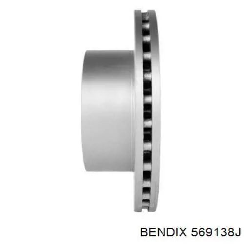 Тормозные диски 569138J Jurid/Bendix