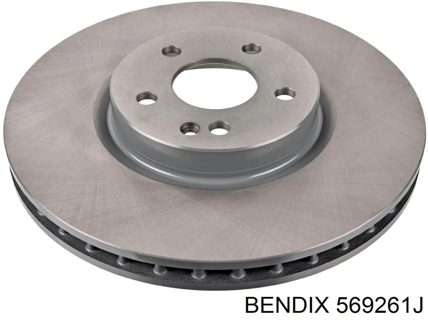 569261J Jurid/Bendix Диск тормозной передний
