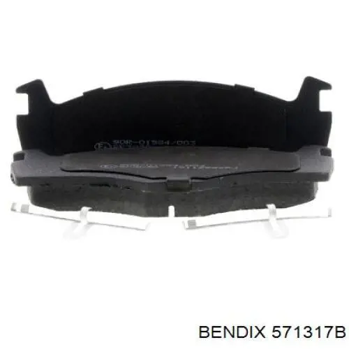 Колодки Jurid/Bendix 571317B цена, от 11.25 USD