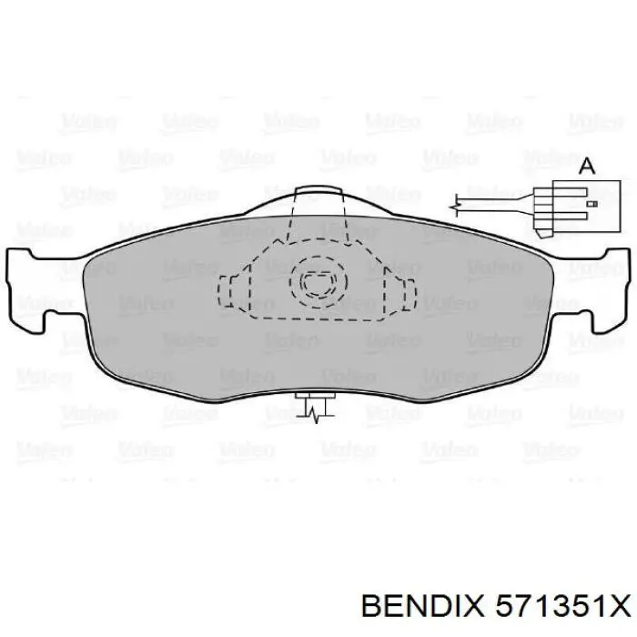 Колодки Jurid/Bendix 571351X цена, от 15.19 USD