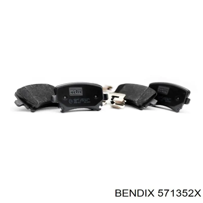 Колодки Jurid/Bendix 571352X цена, от 16.25 USD