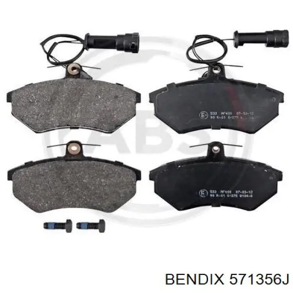 Купить 571356J Jurid/Bendix Колодки тормозные