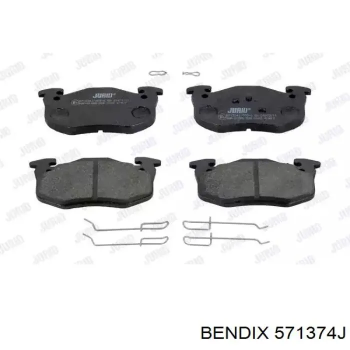 Задние дисковые колодки Hi-q SP1615