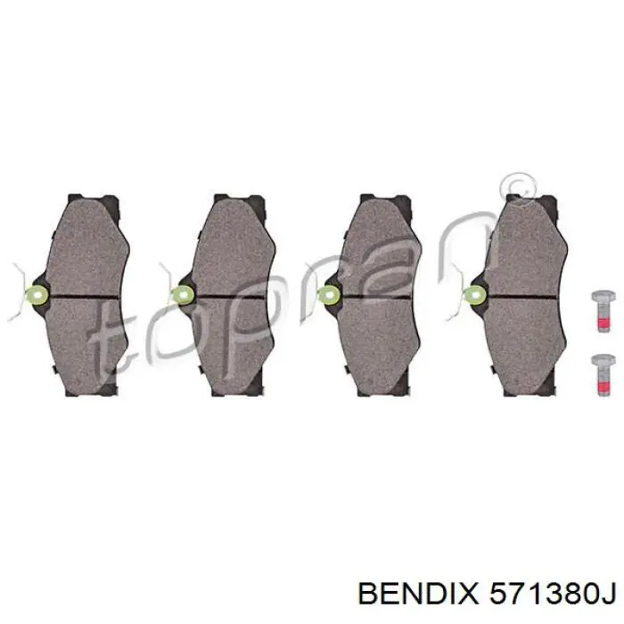 Колодки Jurid/Bendix 571380J цена, от 20.00 USD
