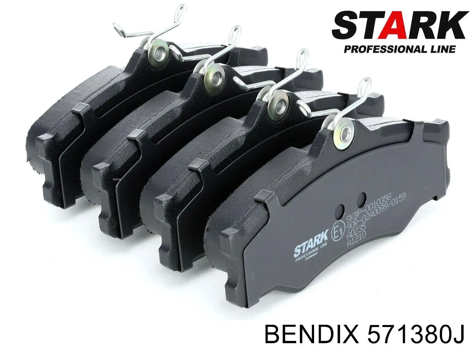 571380J Jurid/Bendix Колодки передние