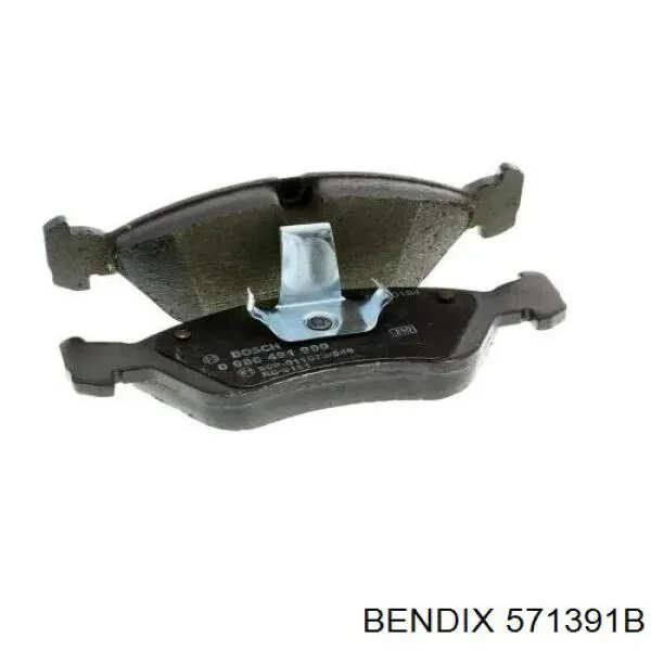 571391B Jurid/Bendix Колодки передние