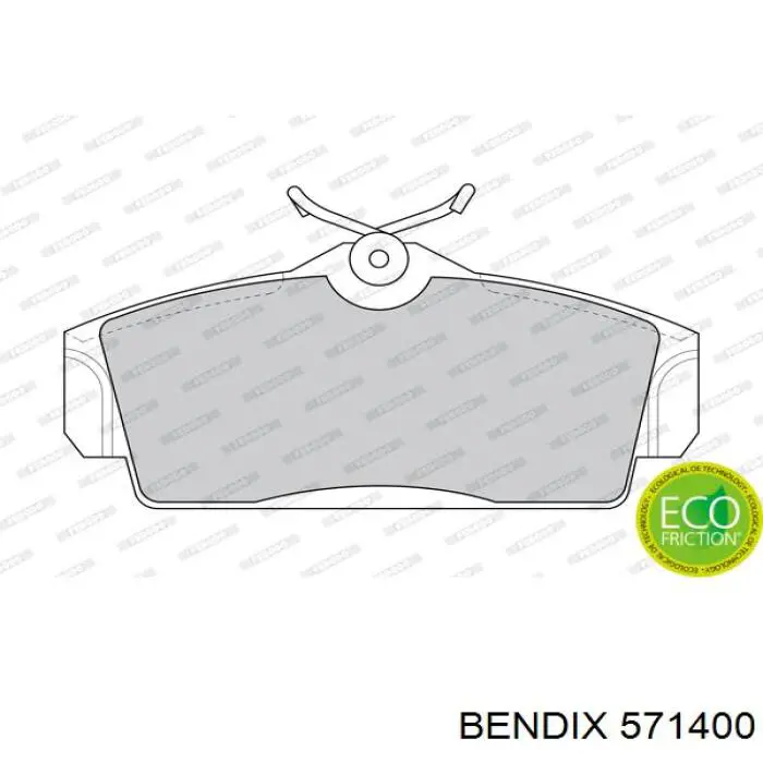 Купить 571400 Jurid/Bendix Колодки тормозные