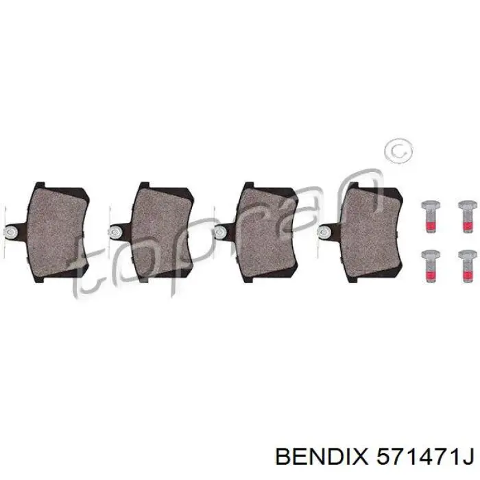 Передние тормозные колодки 5895983 Fiat/Alfa/Lancia