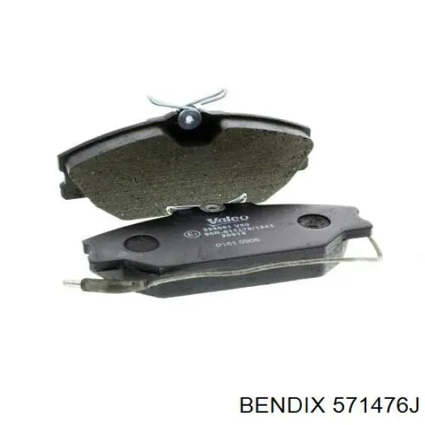 571476J Jurid/Bendix Колодки передние