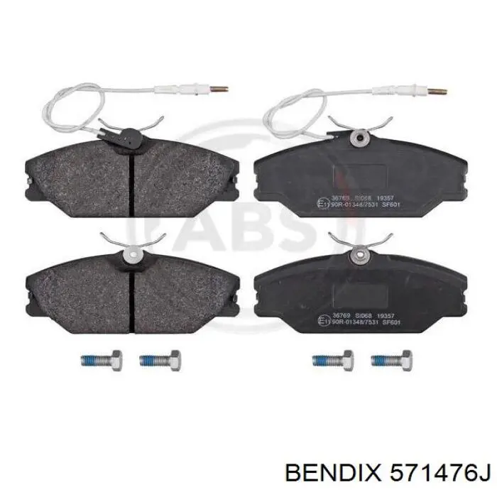 Купить 571476J Jurid/Bendix Колодки тормозные