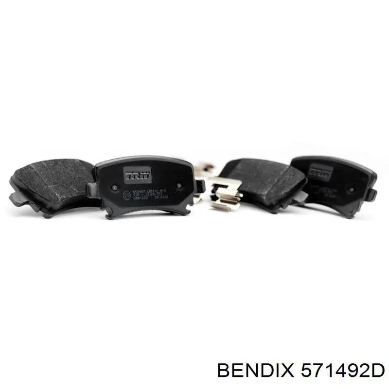 Купить 571492D Jurid/Bendix Колодки тормозные