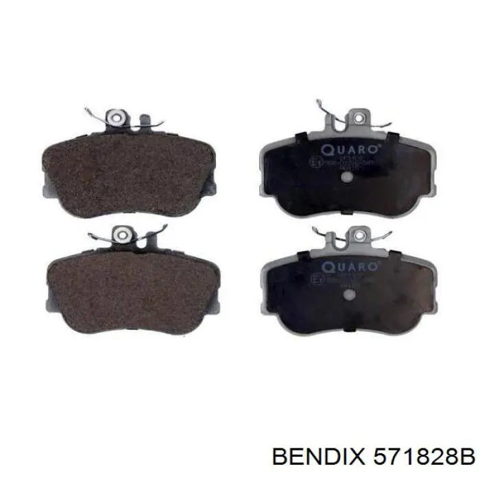 571828B Jurid/Bendix Колодки передние