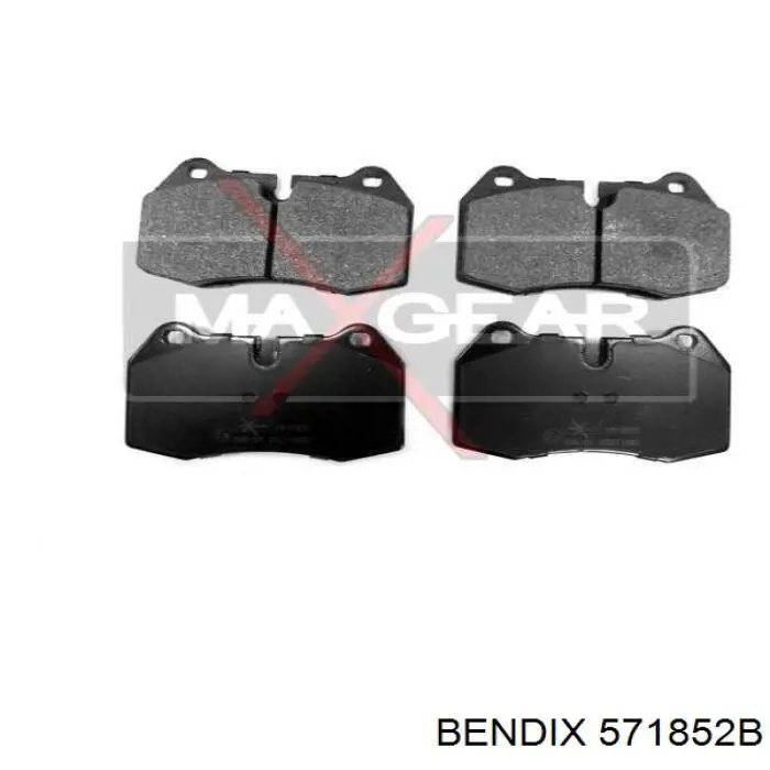 571852B Jurid/Bendix Колодки передние