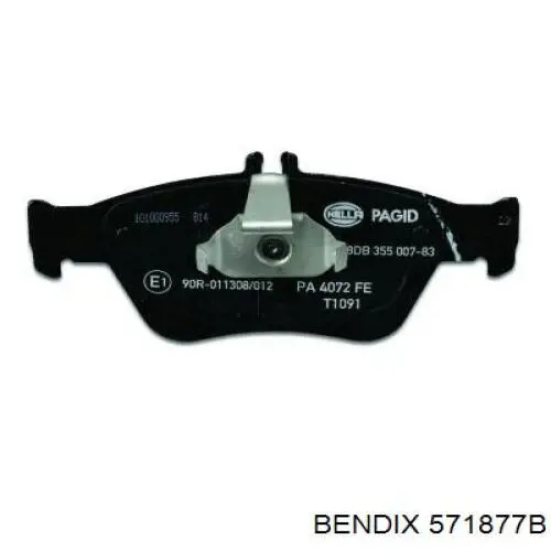 Колодки Jurid/Bendix 571877B цена, от 19.01 USD