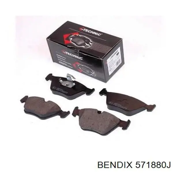 Купить 571880J Jurid/Bendix Колодки тормозные