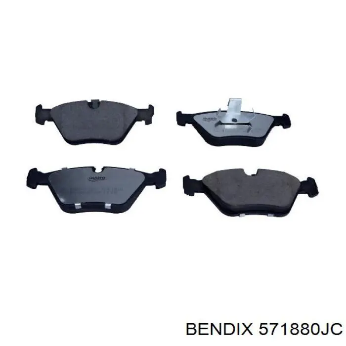 571880JC Jurid/Bendix Колодки передние
