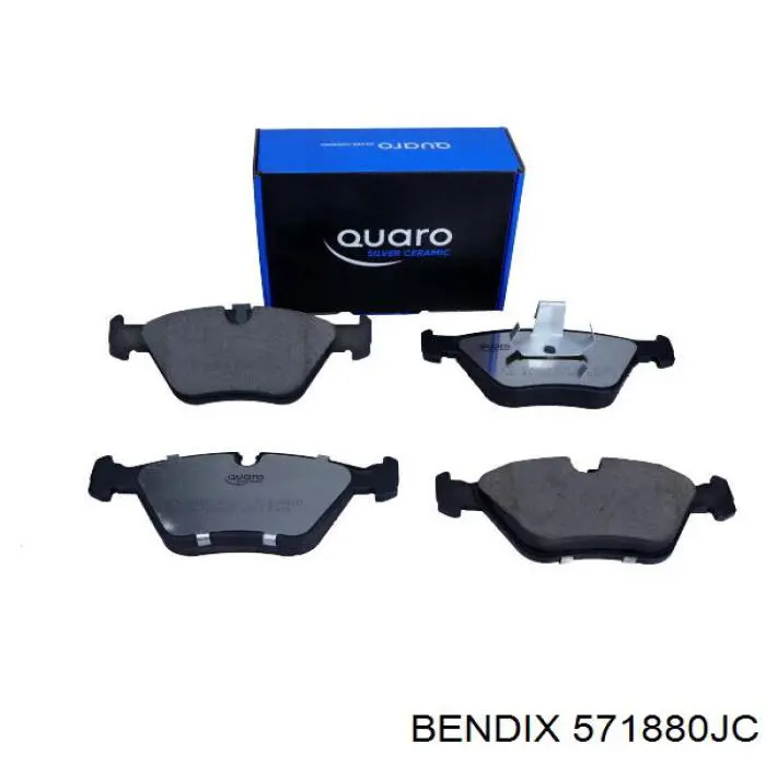 Тормозные колодки Jurid/Bendix 571880JC