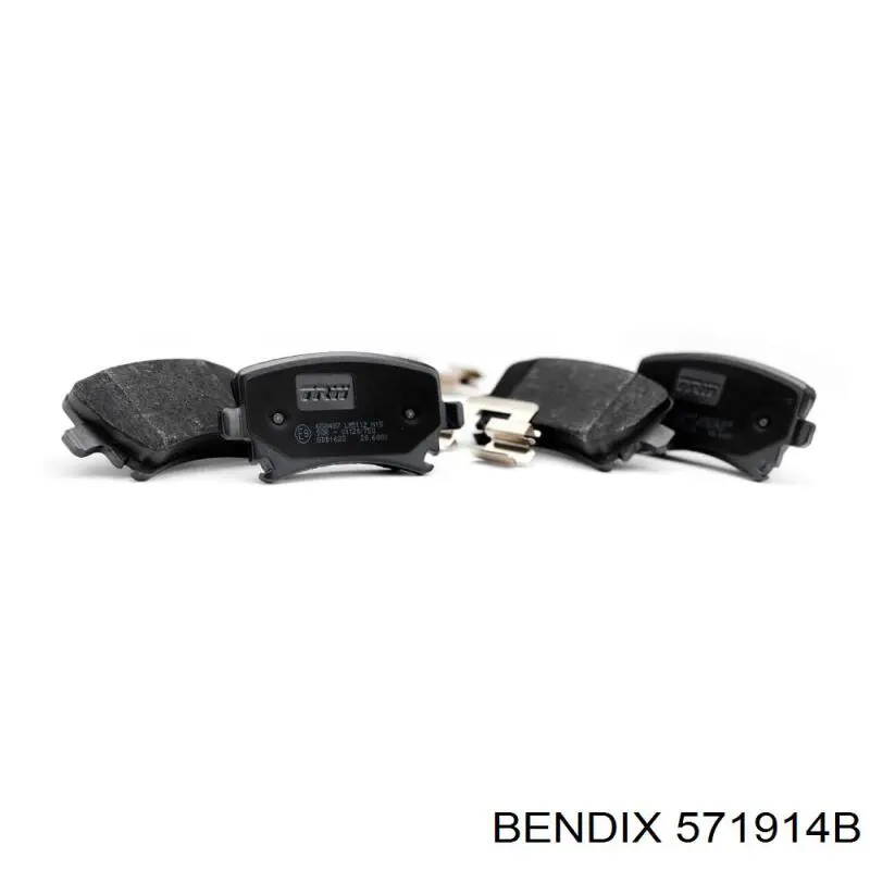 Купить 571914B Jurid/Bendix Колодки тормозные
