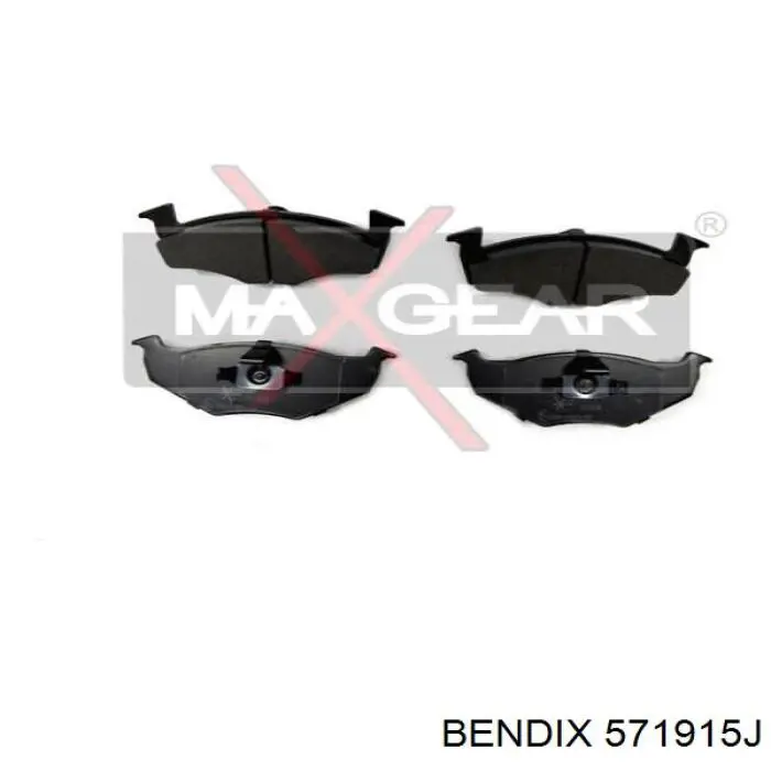 Купить 571915J Jurid/Bendix Колодки тормозные