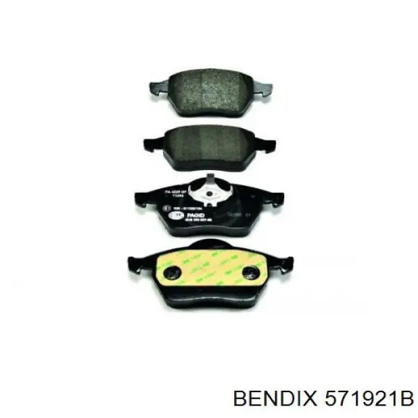 Купить 571921B Jurid/Bendix Колодки тормозные