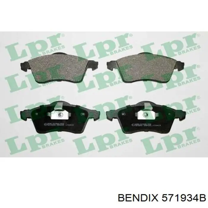 Купить 571934B Jurid/Bendix Колодки тормозные