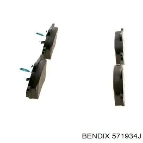 Купить 571934J Jurid/Bendix Колодки тормозные