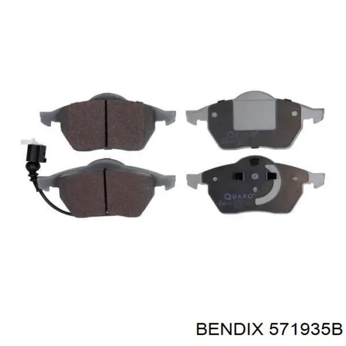 Купить 571935B Jurid/Bendix Колодки тормозные