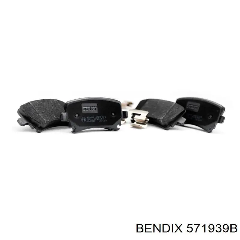 Купить 571939B Jurid/Bendix Колодки тормозные