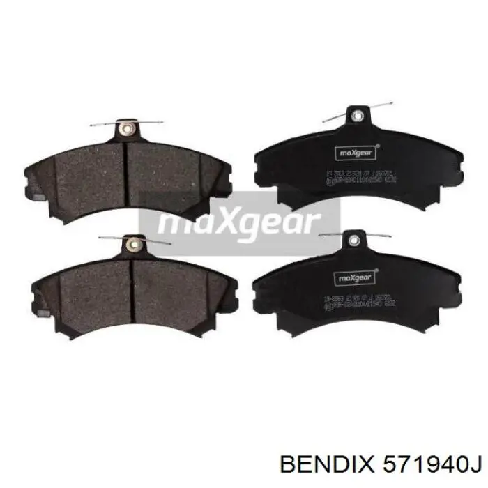 Купить 571940J Jurid/Bendix Колодки тормозные