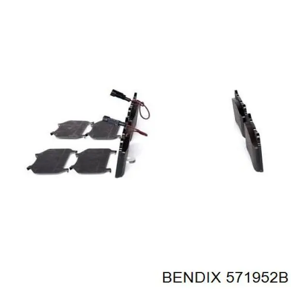 Купить 571952B Jurid/Bendix Колодки тормозные