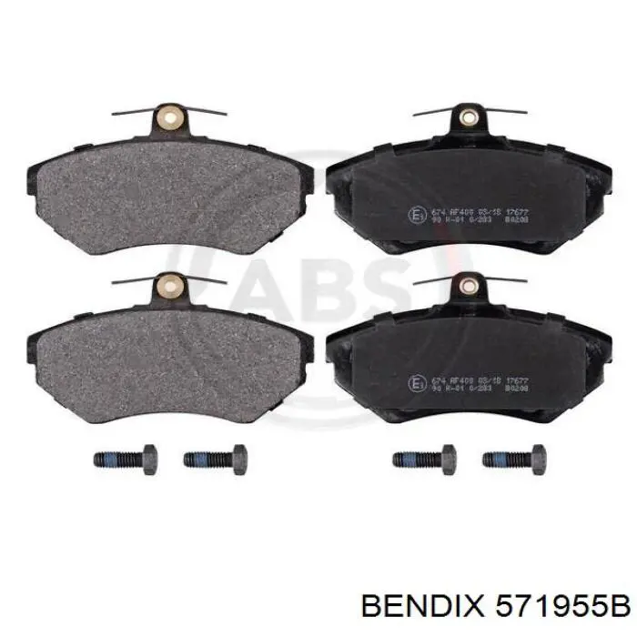 Колодки Jurid/Bendix 571955B цена, от 22.18 USD