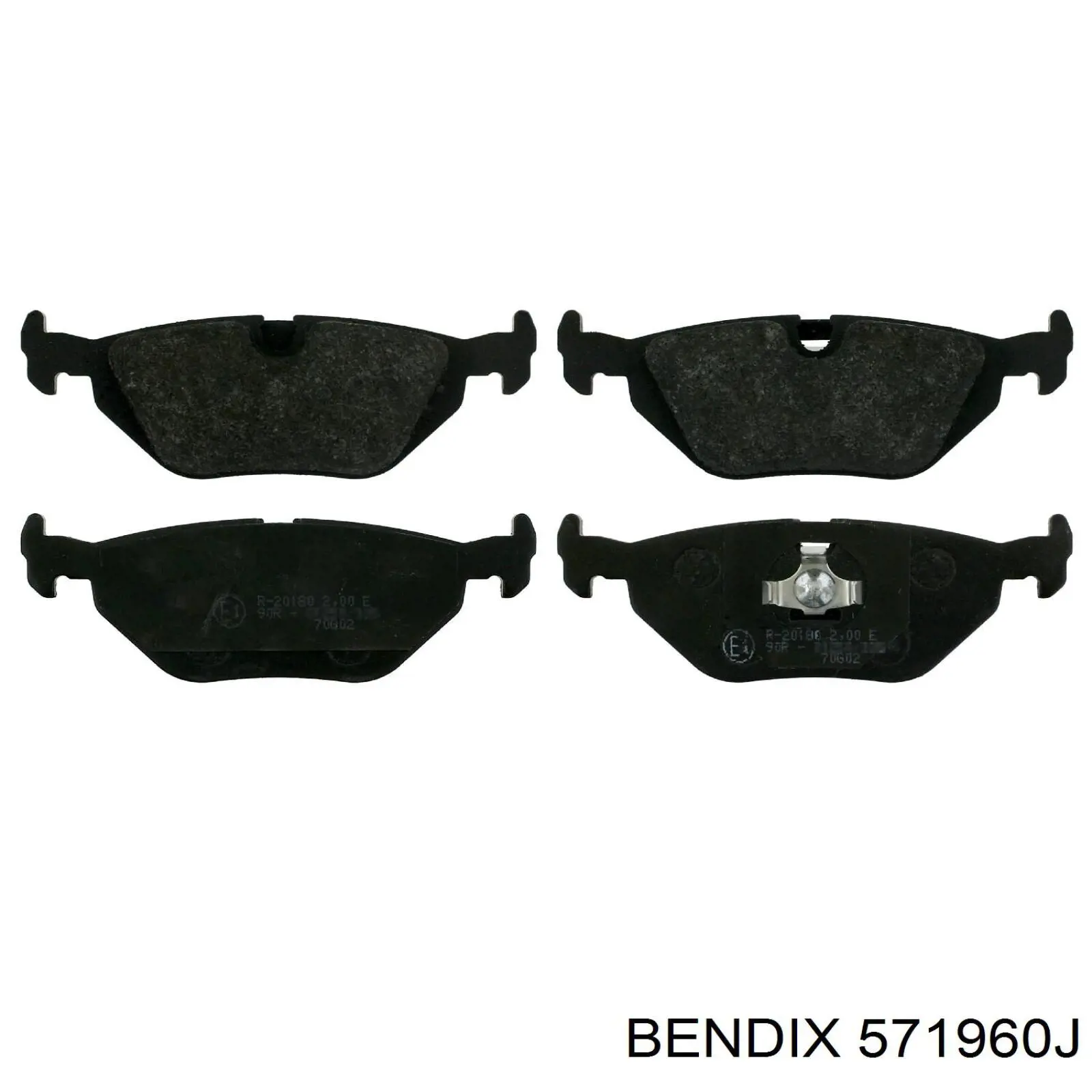 Колодки дисковые  Jurid/Bendix 571960J цена, от 25.48 USD