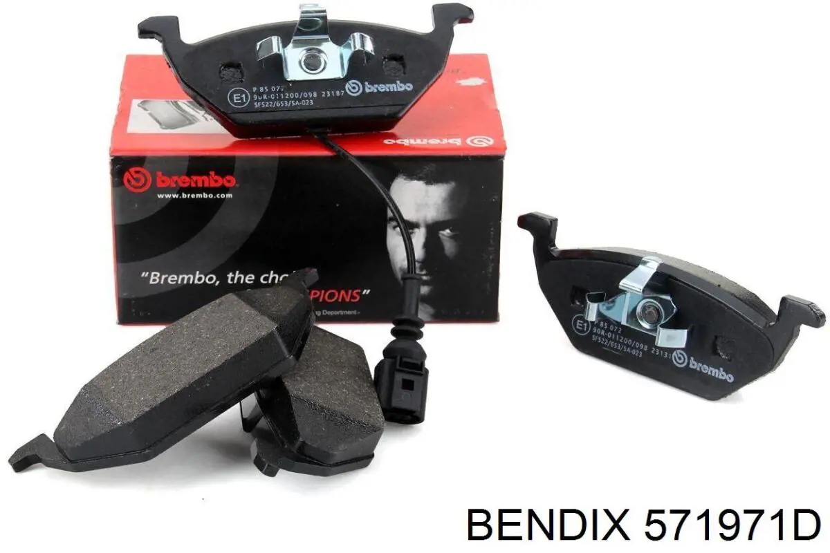 Купить 571971D Jurid/Bendix Колодки тормозные