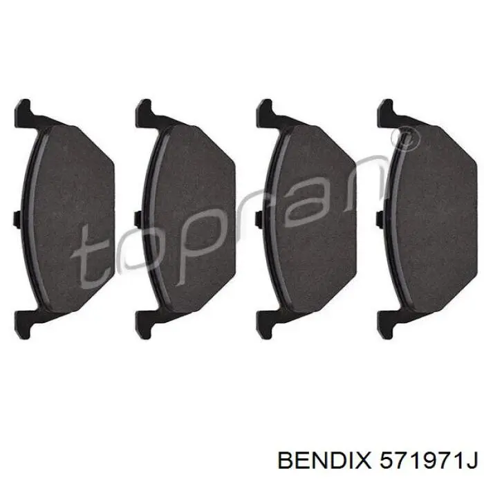 Купить 571971J Jurid/Bendix Колодки тормозные