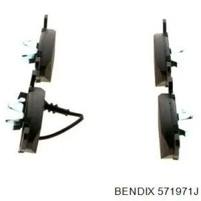 Колодки Jurid/Bendix 571971J цена, от 26.96 USD