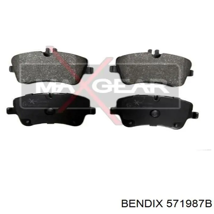Колодки Jurid/Bendix 571987B цена, от 20.01 USD