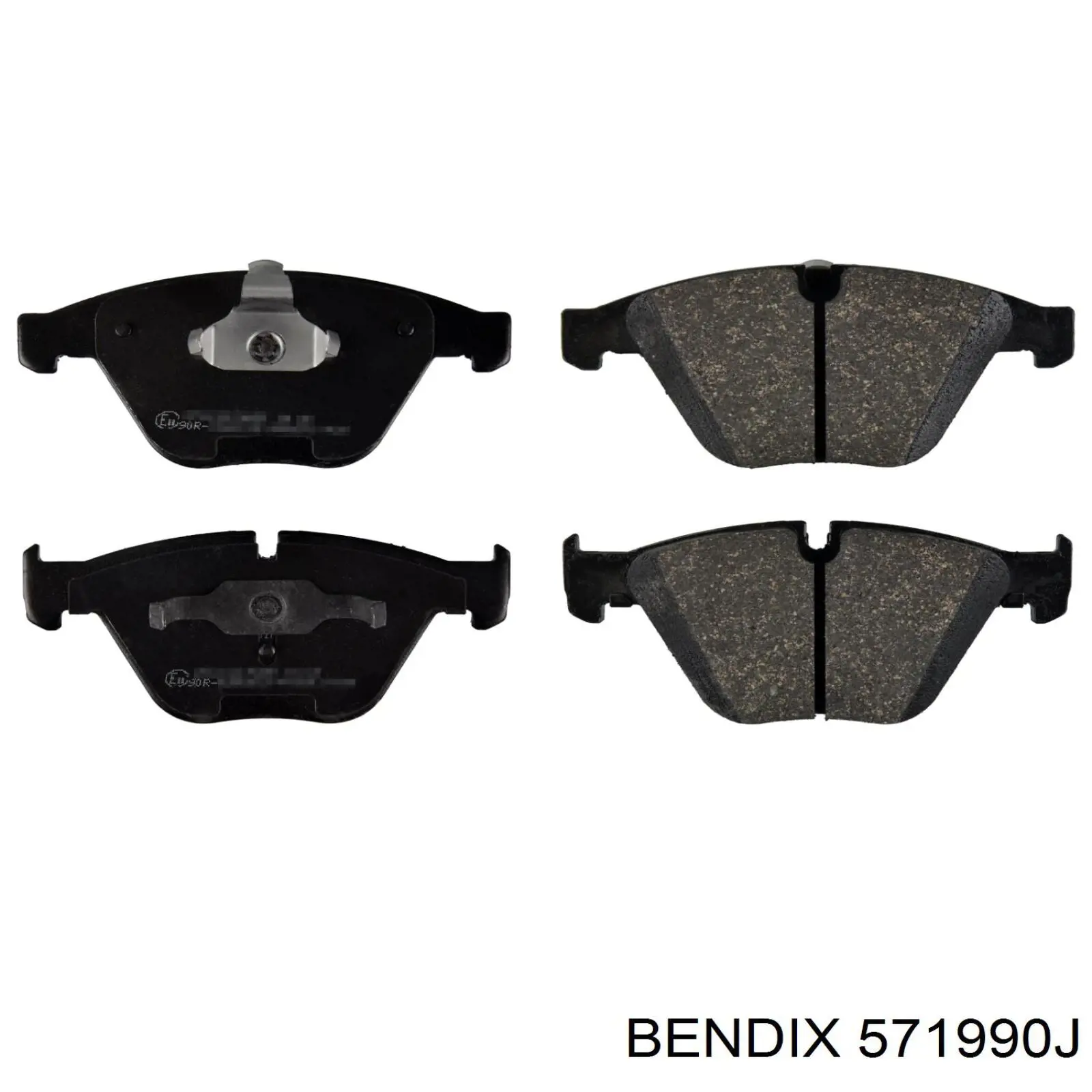 Купить 571990J Jurid/Bendix Колодки тормозные