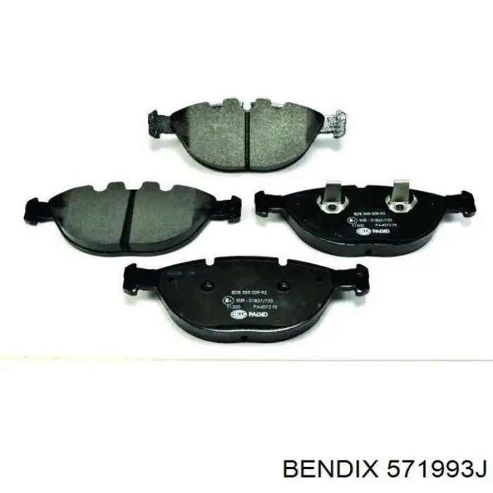 Купить 571993J Jurid/Bendix Колодки тормозные
