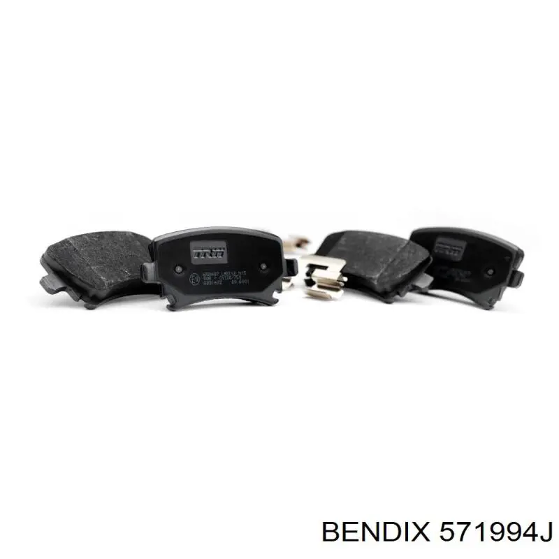 Купить 571994J Jurid/Bendix Колодки тормозные