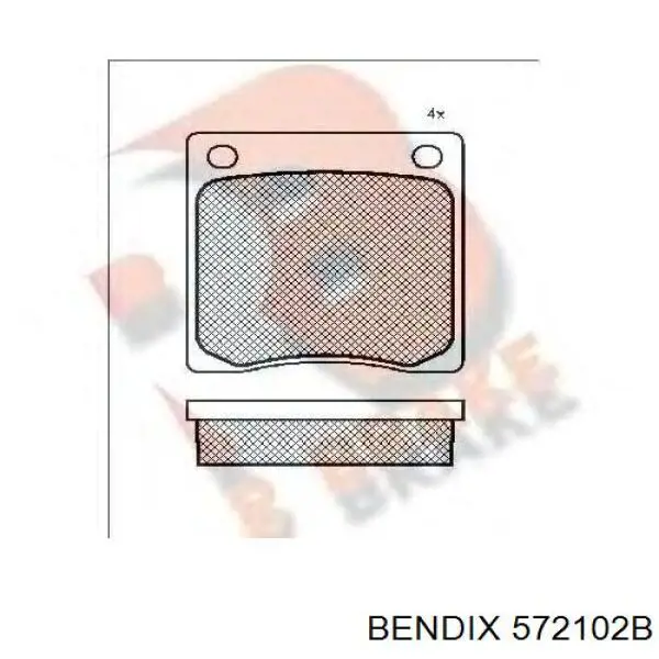 Передние тормозные колодки BTS2240 Tashiko
