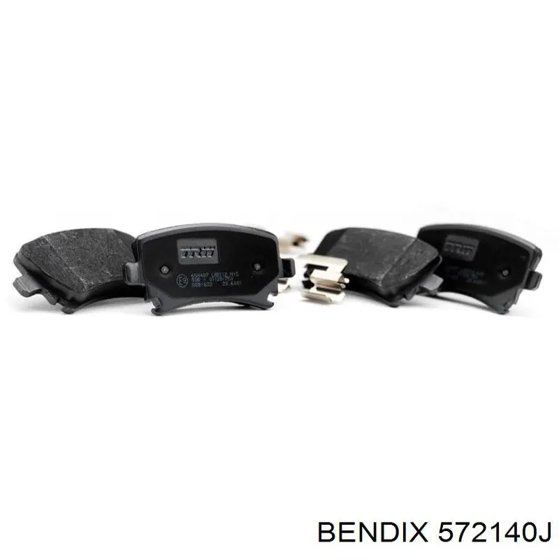 Колодки Jurid/Bendix 572140J цена, от 23.41 USD