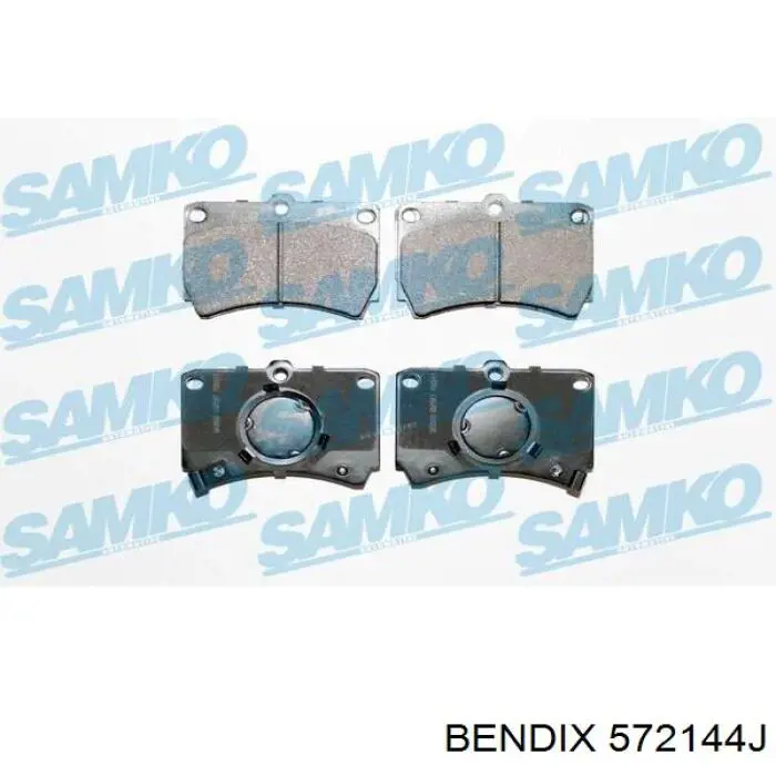 Купить 572144J Jurid/Bendix Колодки тормозные