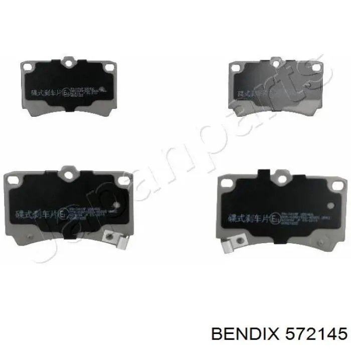 572145 Jurid/Bendix Колодки передние