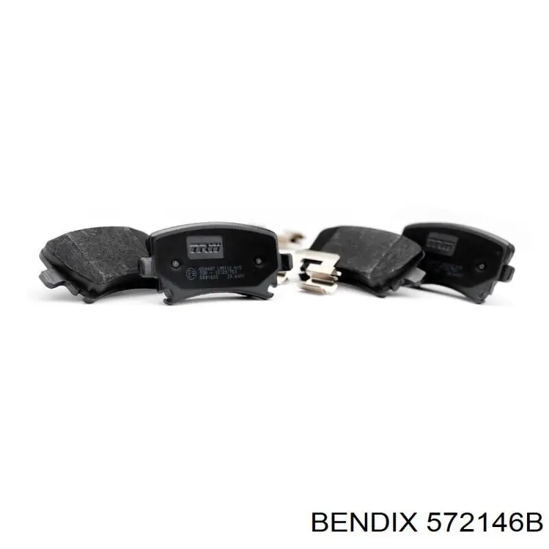 Купить 572146B Jurid/Bendix Колодки тормозные